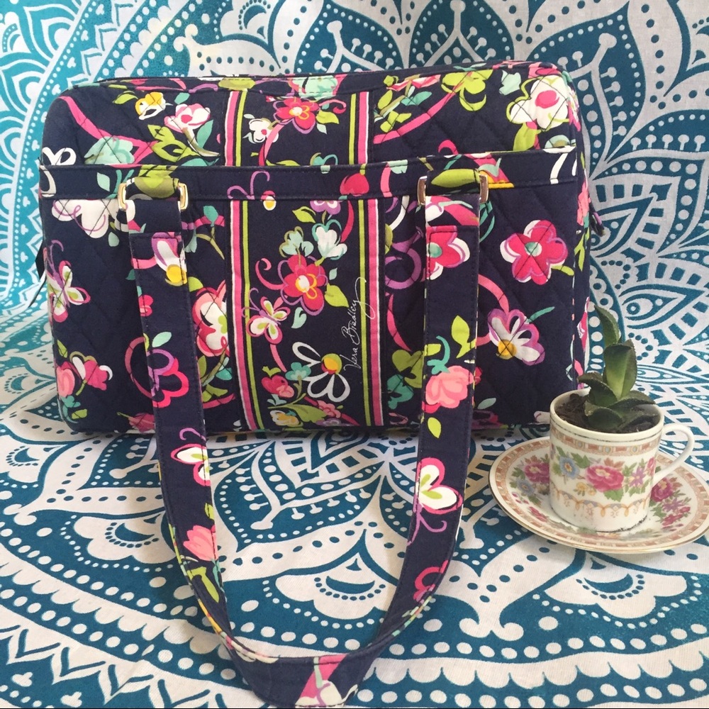 Vera Bradley Glenna Ribbons Purse