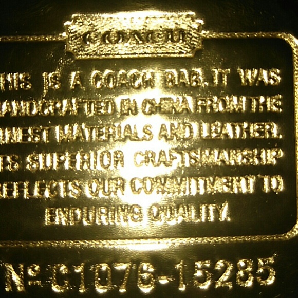 🛍️👜 COACH POPPY AUTHENTIC LEATHER BELLA TOTE NWT - Picture 6 of 8