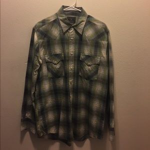 Lucky Brand Men's Long Sleeve Button Up Shirt