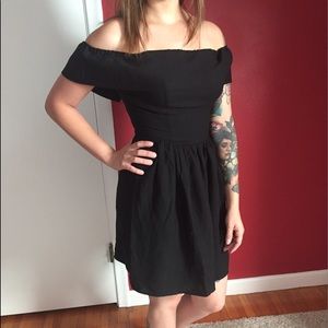 Off the shoulder dress