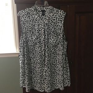 Torrid animal print sleeveless