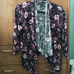 Floral cardigan