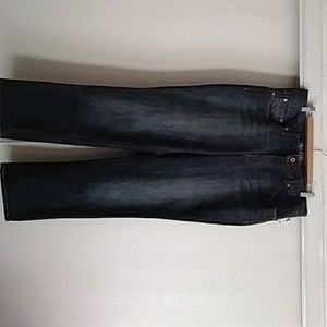 Plus size straight leg Blue Jeans