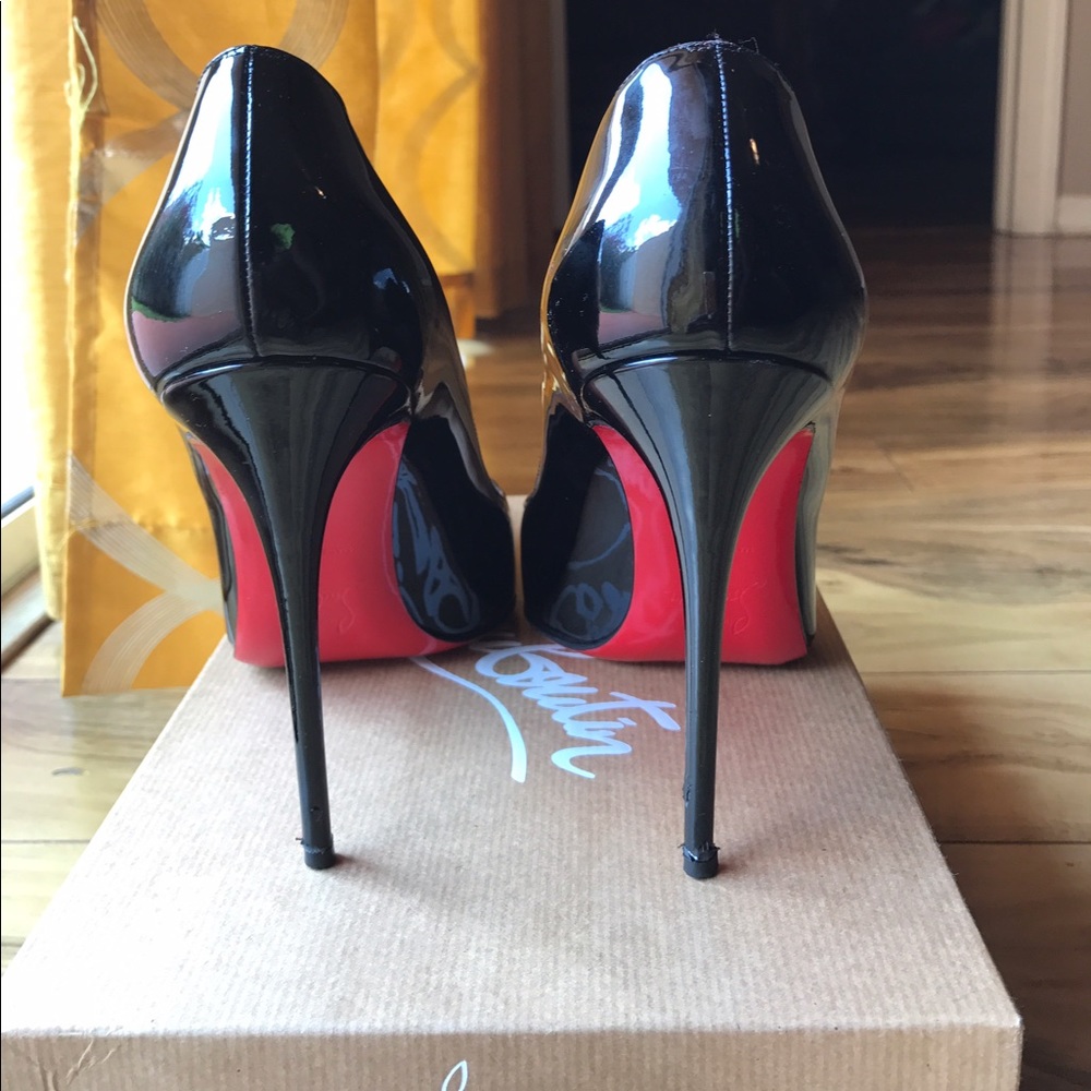 100mm Christian Louboutin pigalle follies ❤️