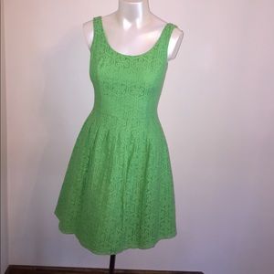 Lilly Pulitzer Green Lace Dress - size 0