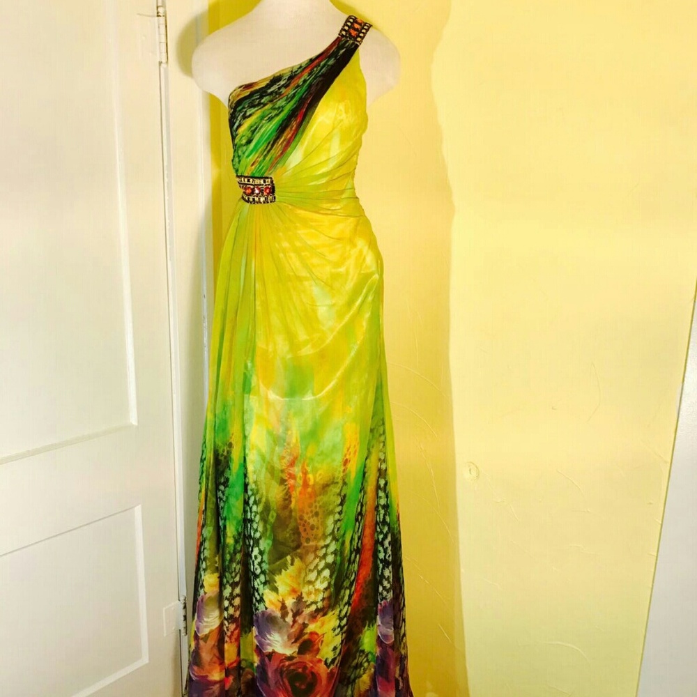 Anny Lee chiffon dress