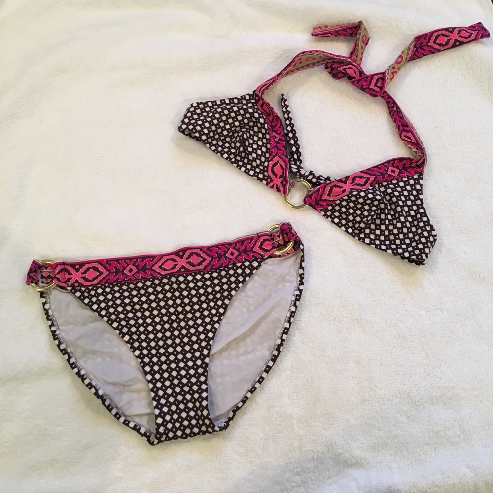 Tory Burch Halter Bikini Women's Size Small