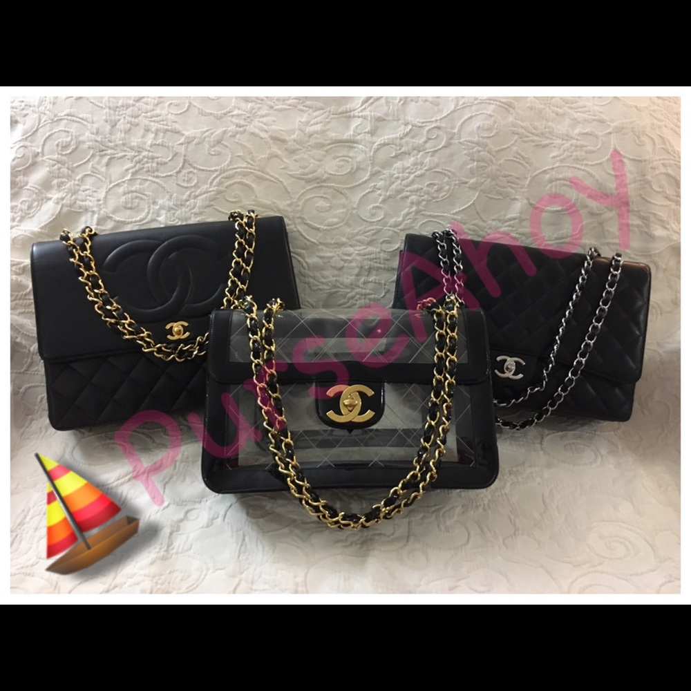Chanel Jumbo Rare Flap Black