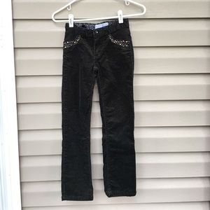 Children's Place girls Black jeans with gold  $5/25