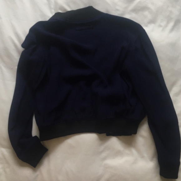 Rebecca Minkoff Raleigh Crepe Bomber Jacket - Picture 3 of 4