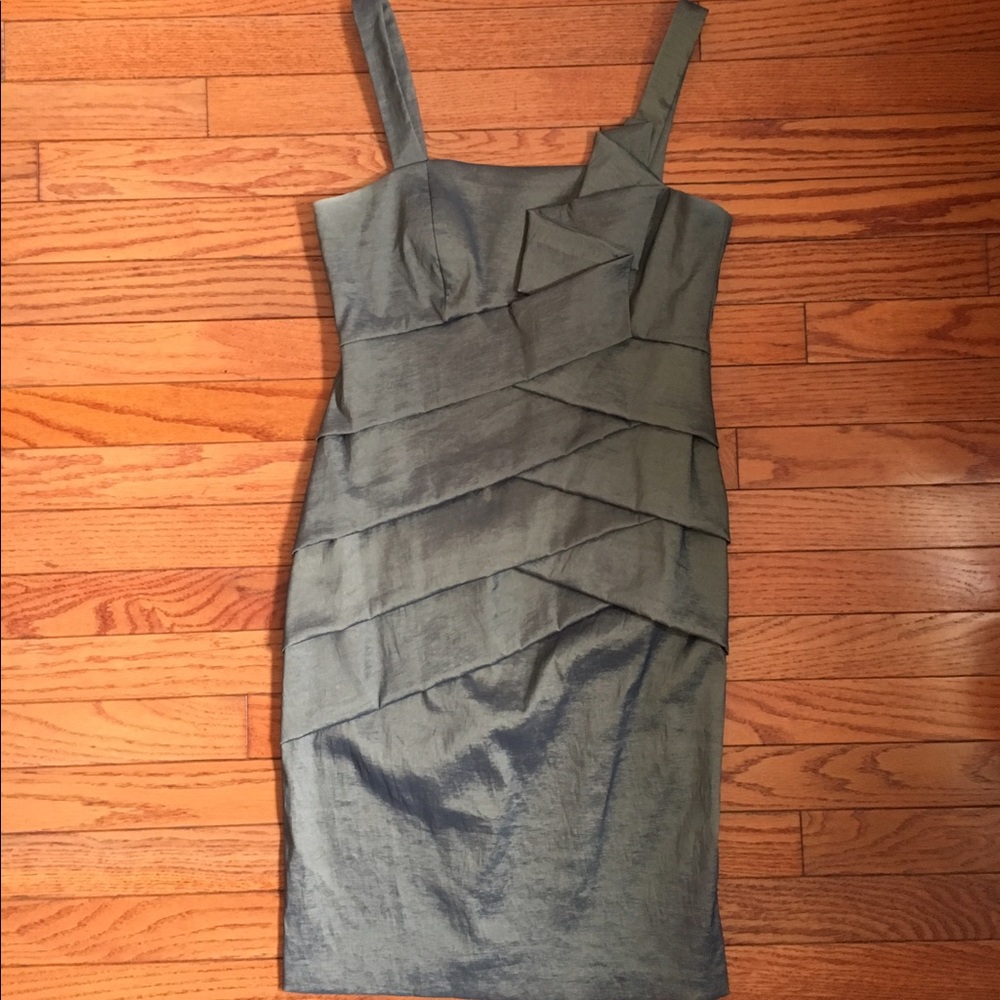NW Collections Gray Cocktail Dress