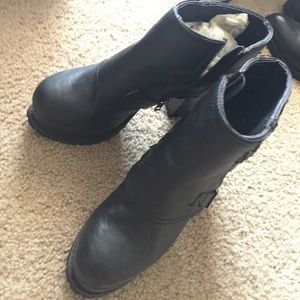 Urban Outfitter Motocyle booties high heels