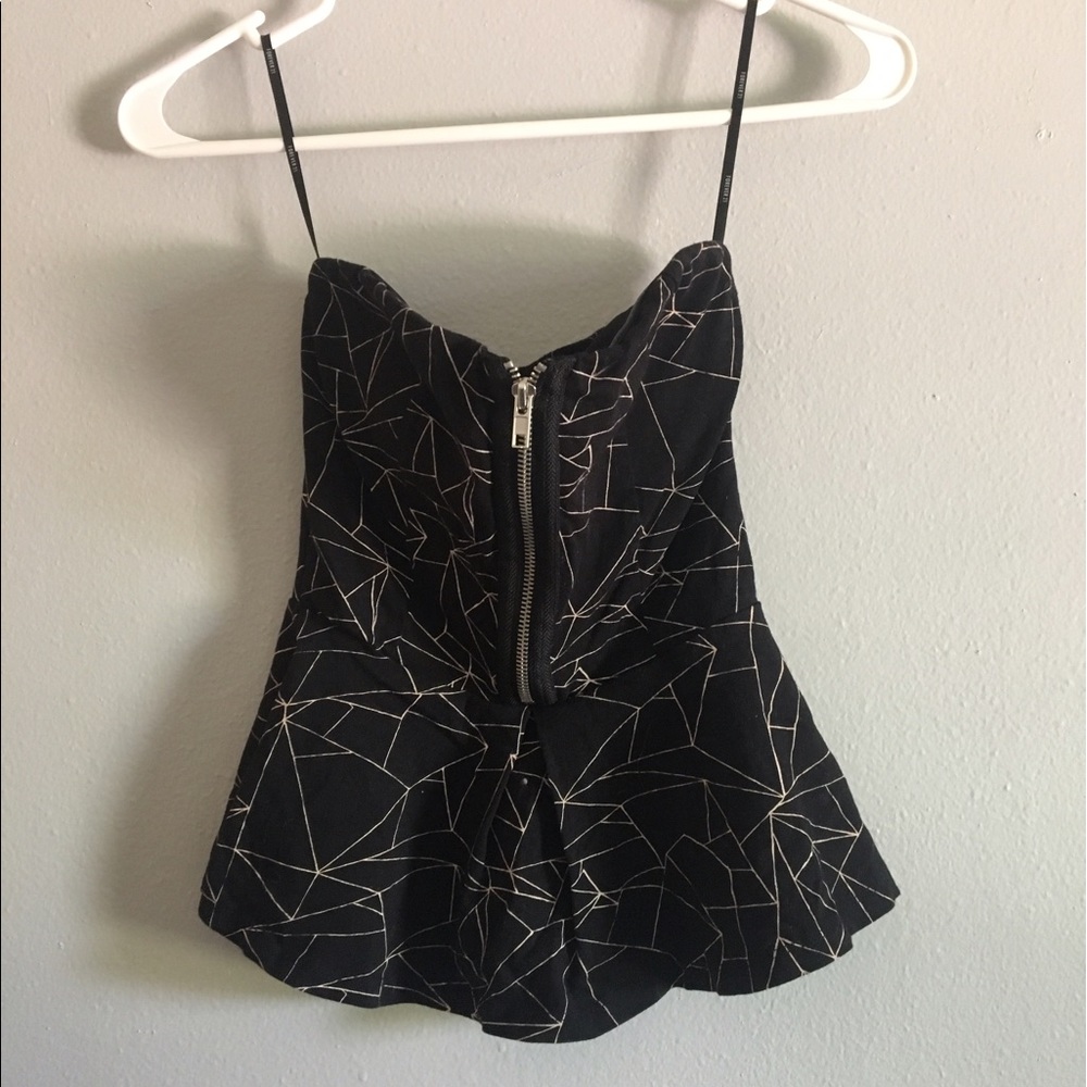 Strapless Tank