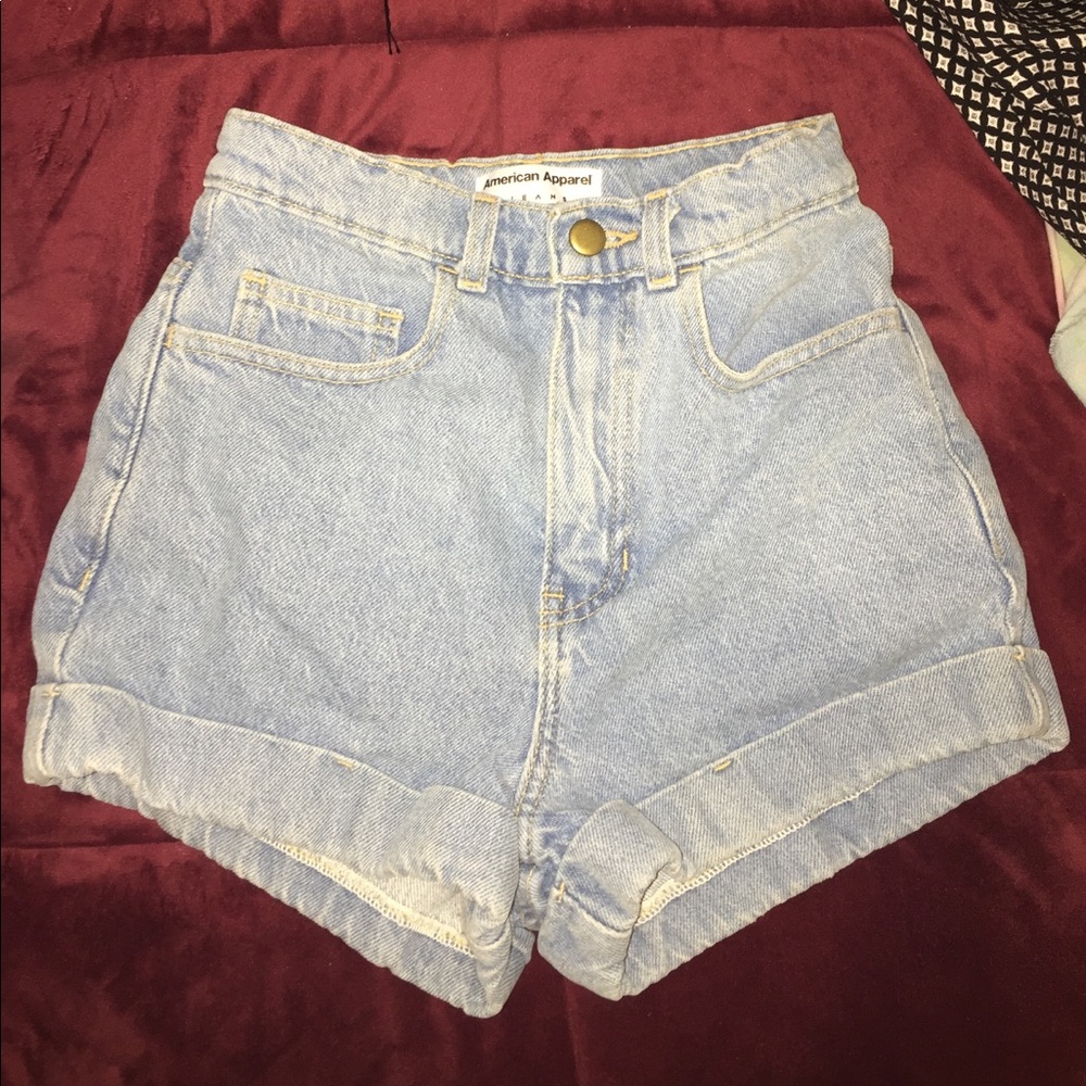 High wasted aa shorts