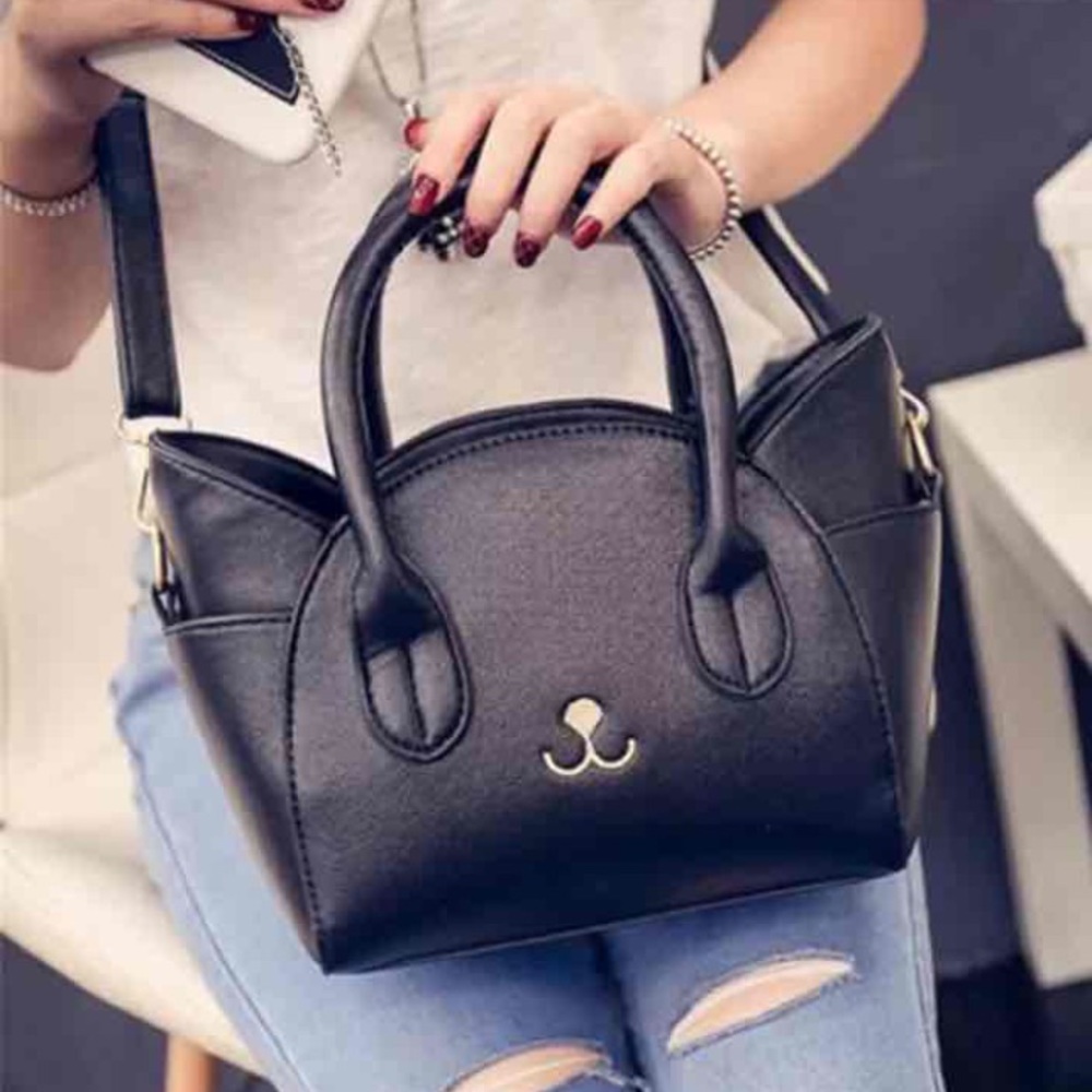 SOLD Cat purse black like Kate spade meow