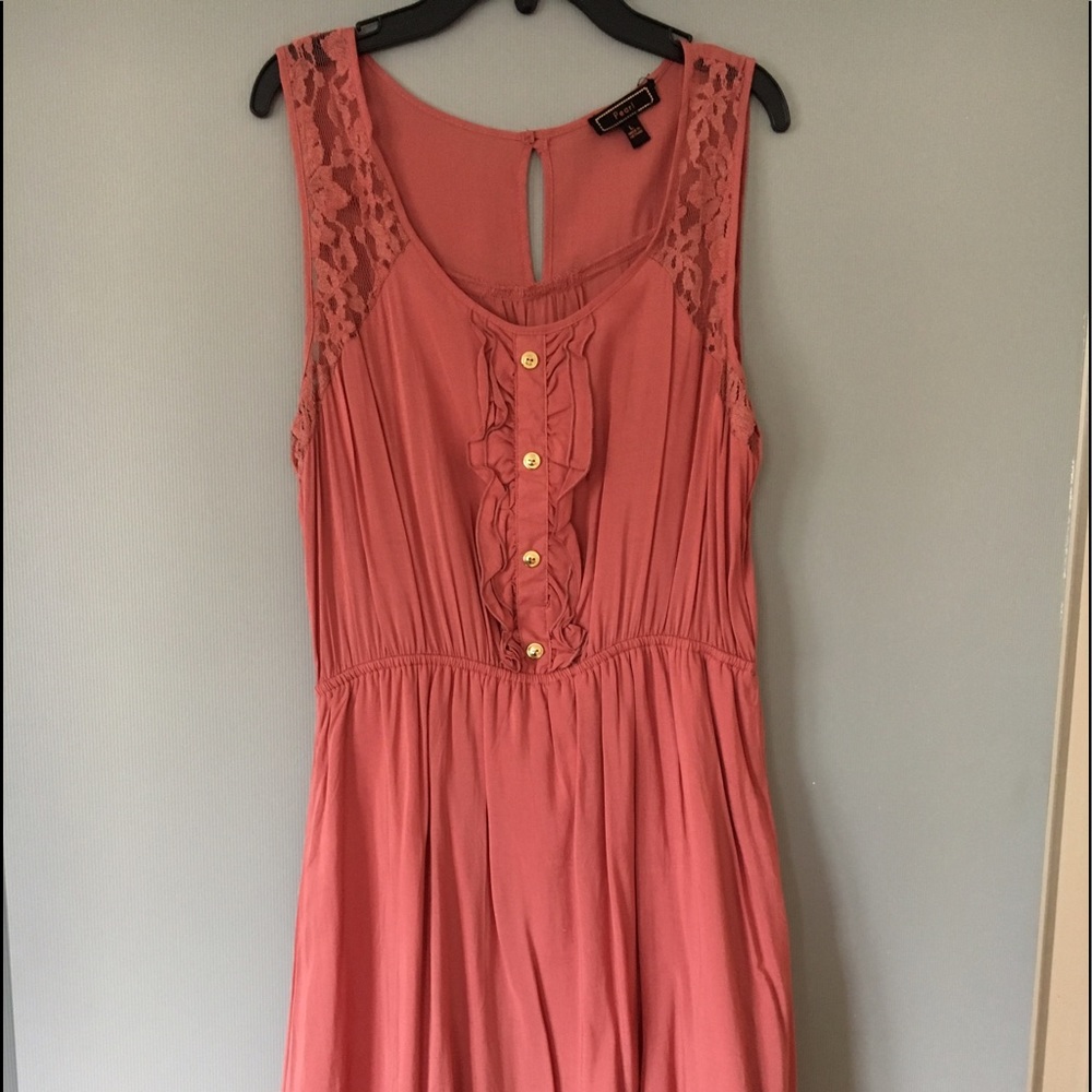Pearl High Low Day Dress