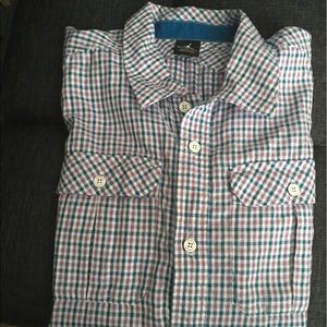 Mens Jordan button down t-shirt