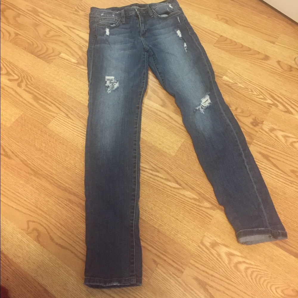 Size W 28 skinny rolled ankle joe's jeans