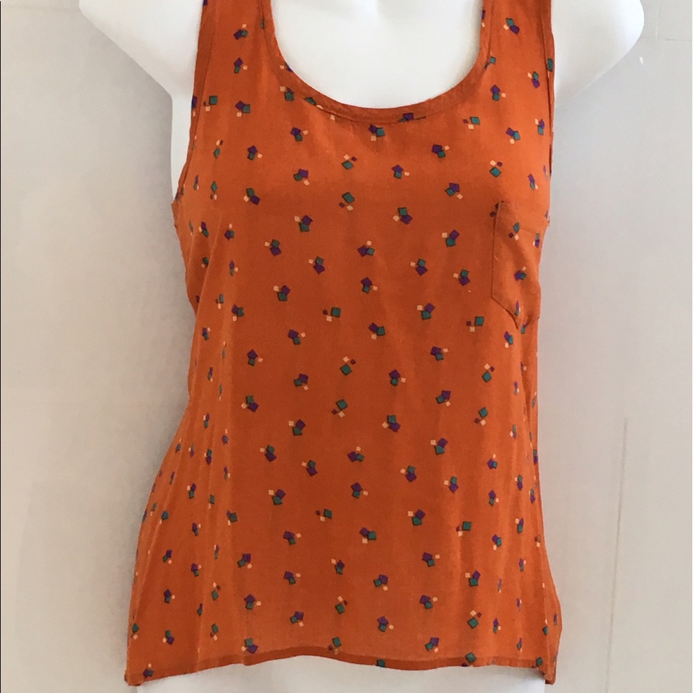 Orange Blouse