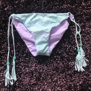 Victoria's Secret reversible swim bottoms