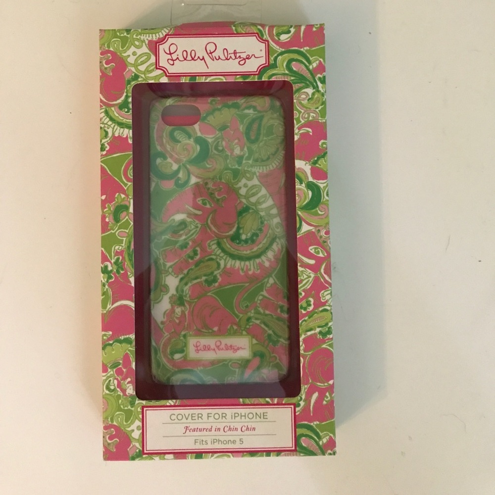 Lilly Pulitzer Elephant IPhone 5, 5s, 5c case