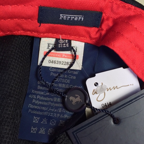 ❤️ sold ❤️ Ferrari prancing horse baseball hat cap blue Men's - Picture 4 of 8