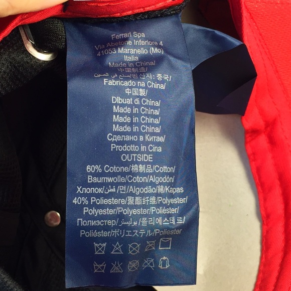 ❤️ sold ❤️ Ferrari prancing horse baseball hat cap blue Men's - Picture 5 of 8