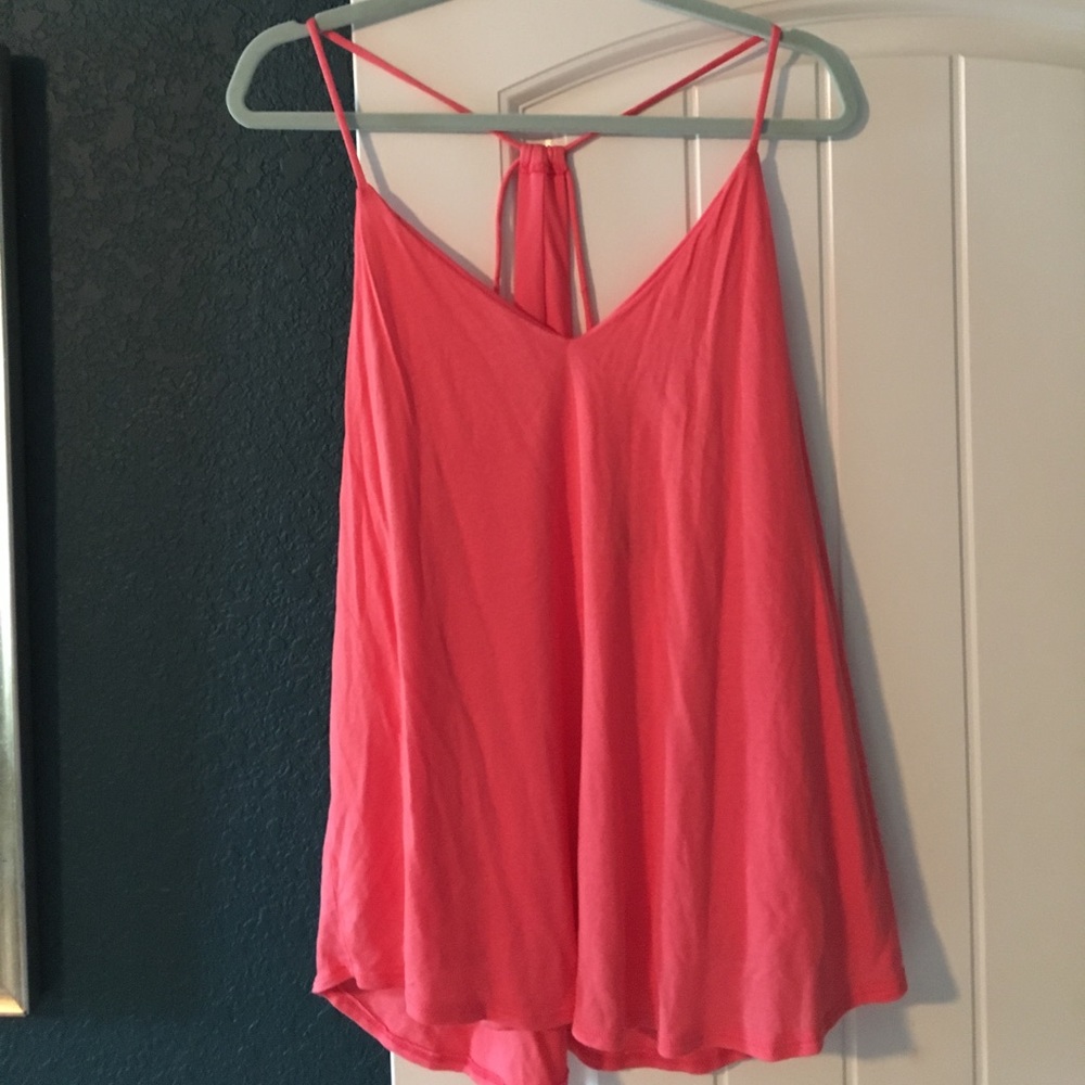 NWT Coral Forever 21 Plus Strappy Racerback Tank