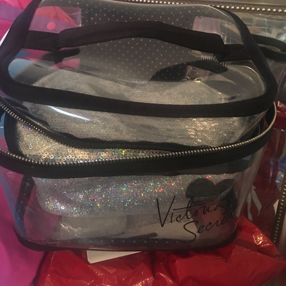 Victoria secret makeup bags