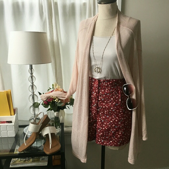 High-waisted floral print shorts - Picture 2 of 4