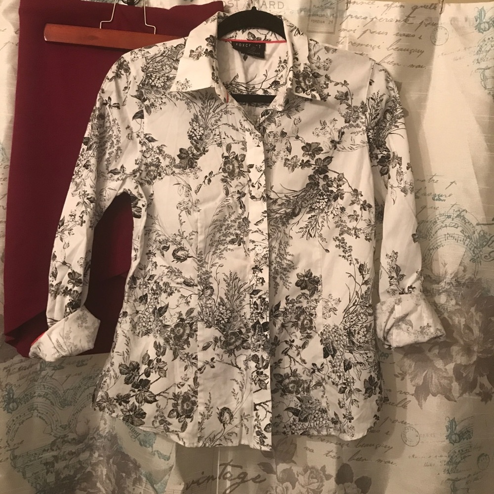 🛍Foxcroft  button down