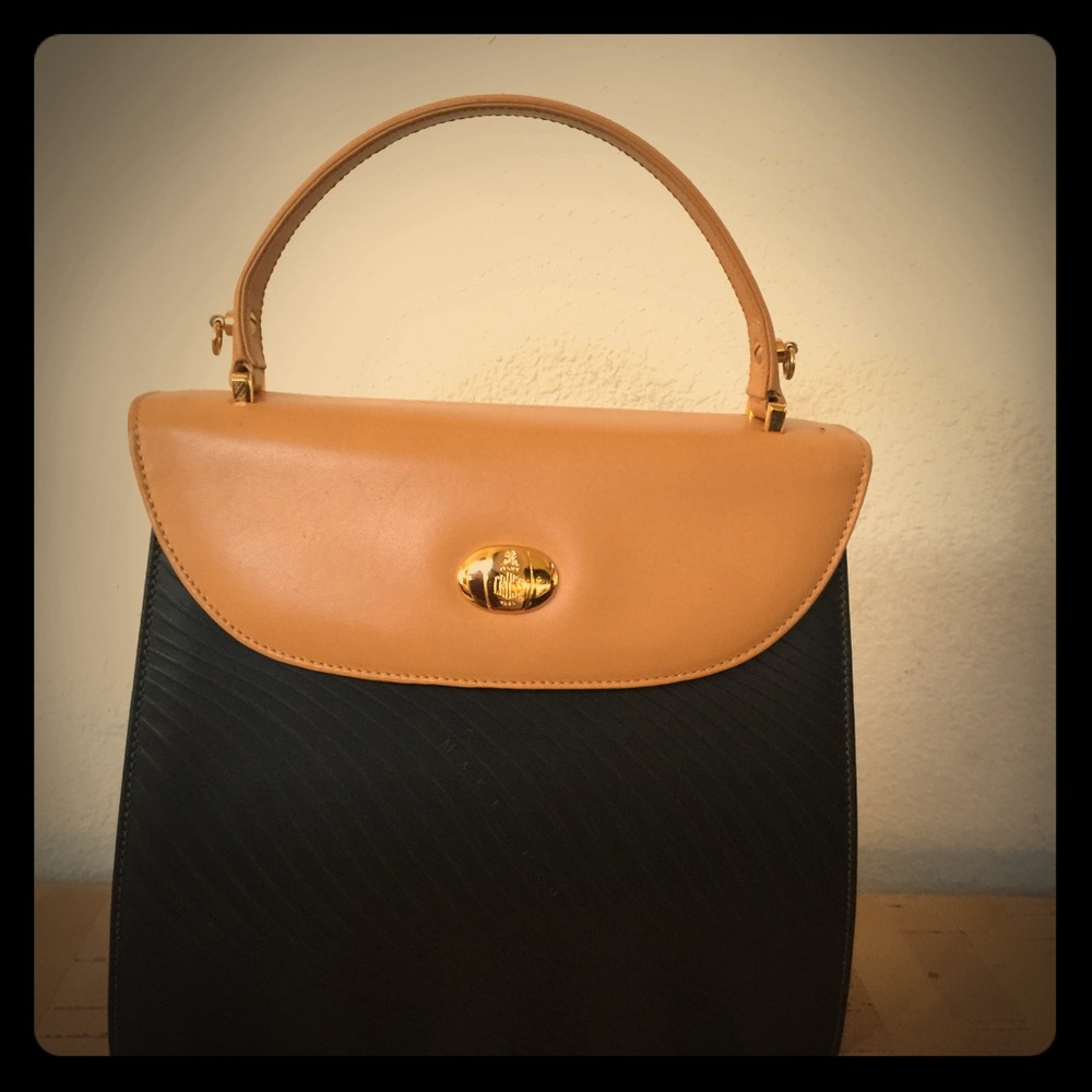 Vintage "Mark Cross" Satchel/Shoulder Bag