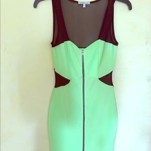 Green Party dress