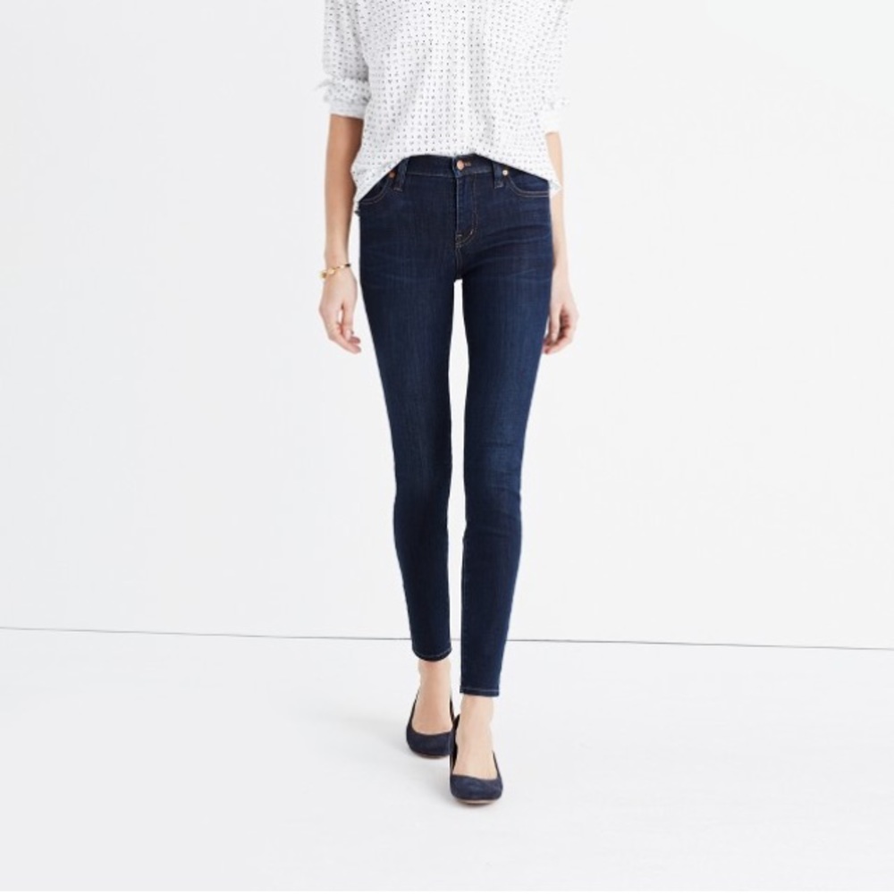 High riser skinny jean