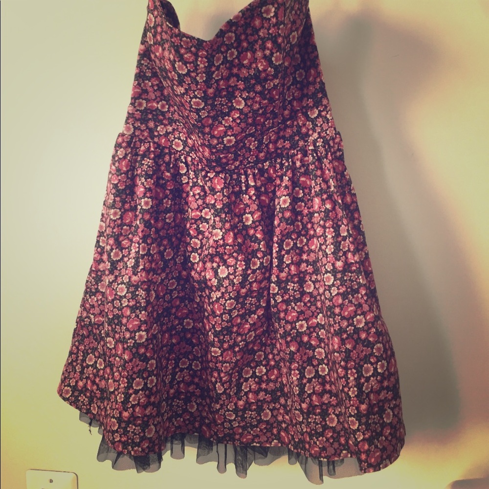 Sound and matter floral dress