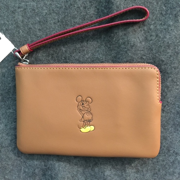 mickey coach wristlet