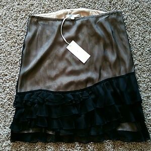 Silk Culture Black Skirt