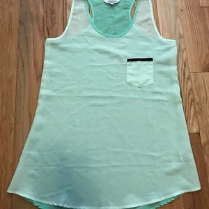 Sheer Multi Colored tank