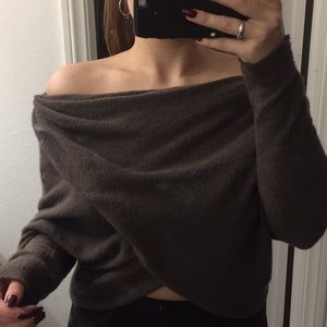 Free People Sugar Wrap Sweater