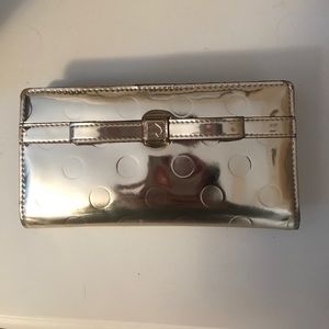 Gold Kate Spade Wallet