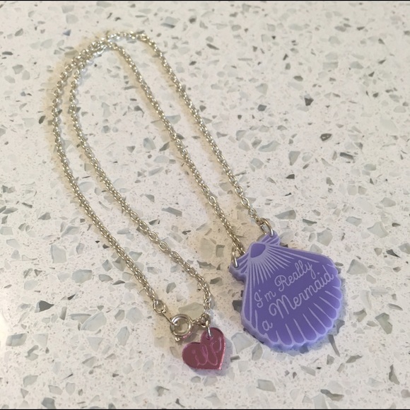 I'm really a mermaid necklace - Picture 2 of 2
