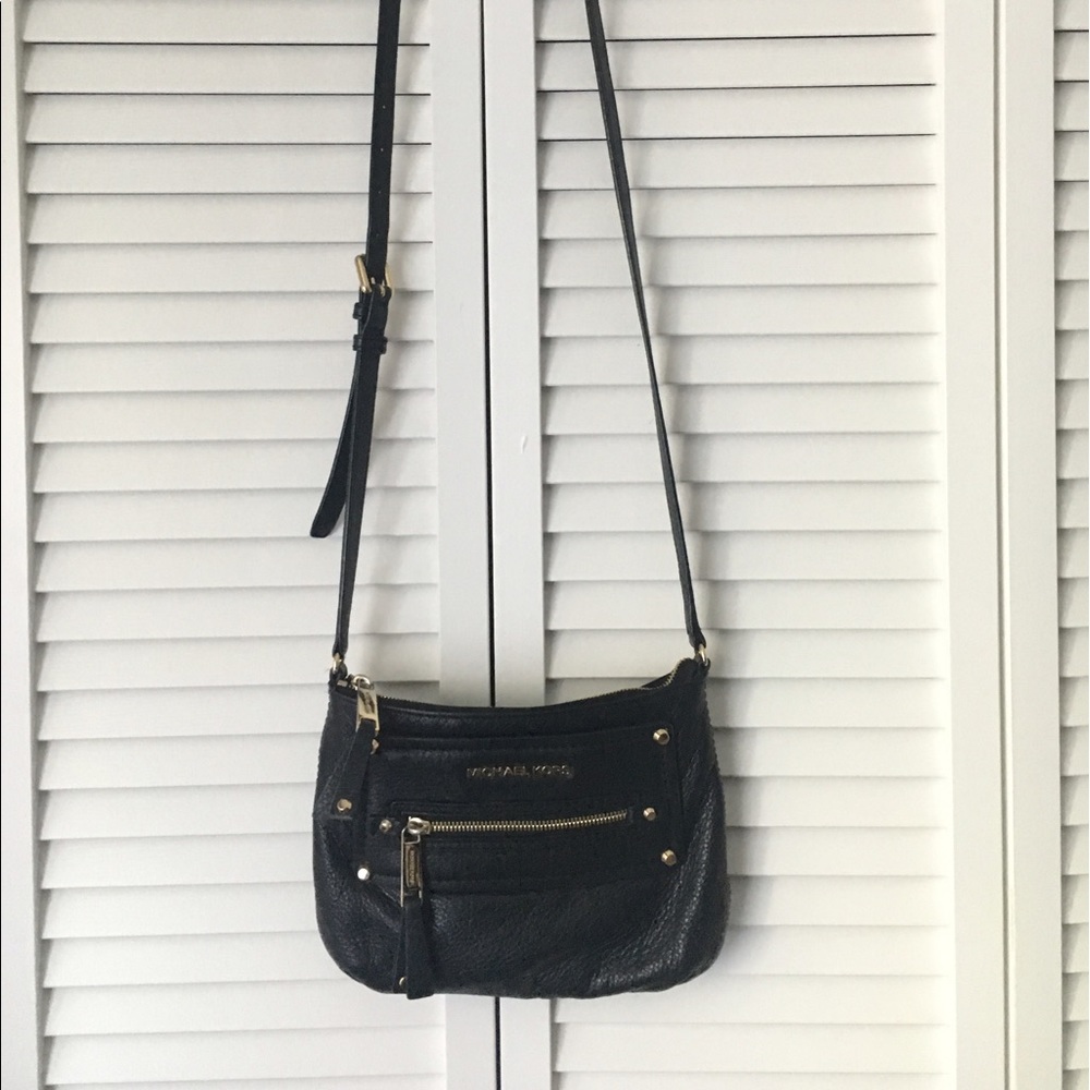 Michael Kors 'Gilmore' Pebbled Leather Crossbody