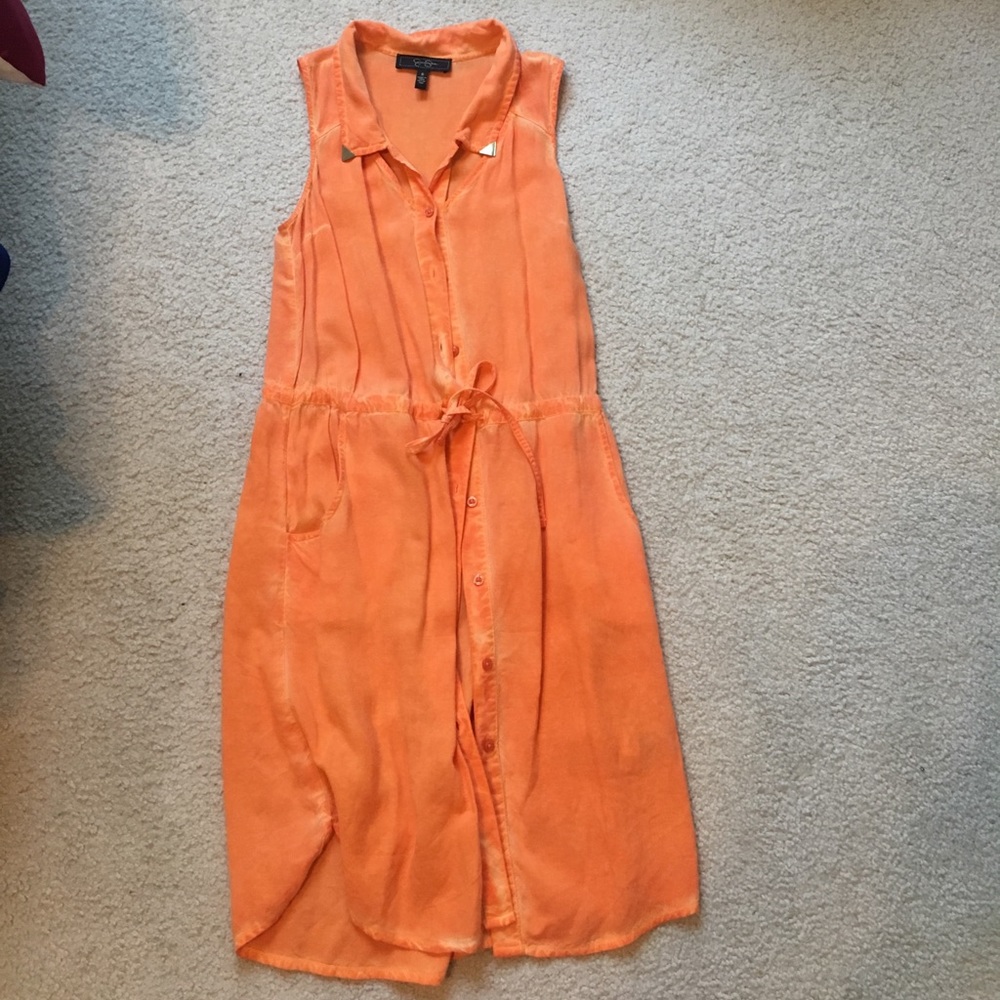 Jessica Simpson linen dress