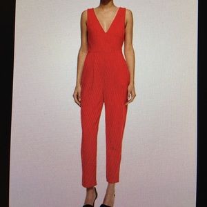 French Connection Marie Red Jump Suit