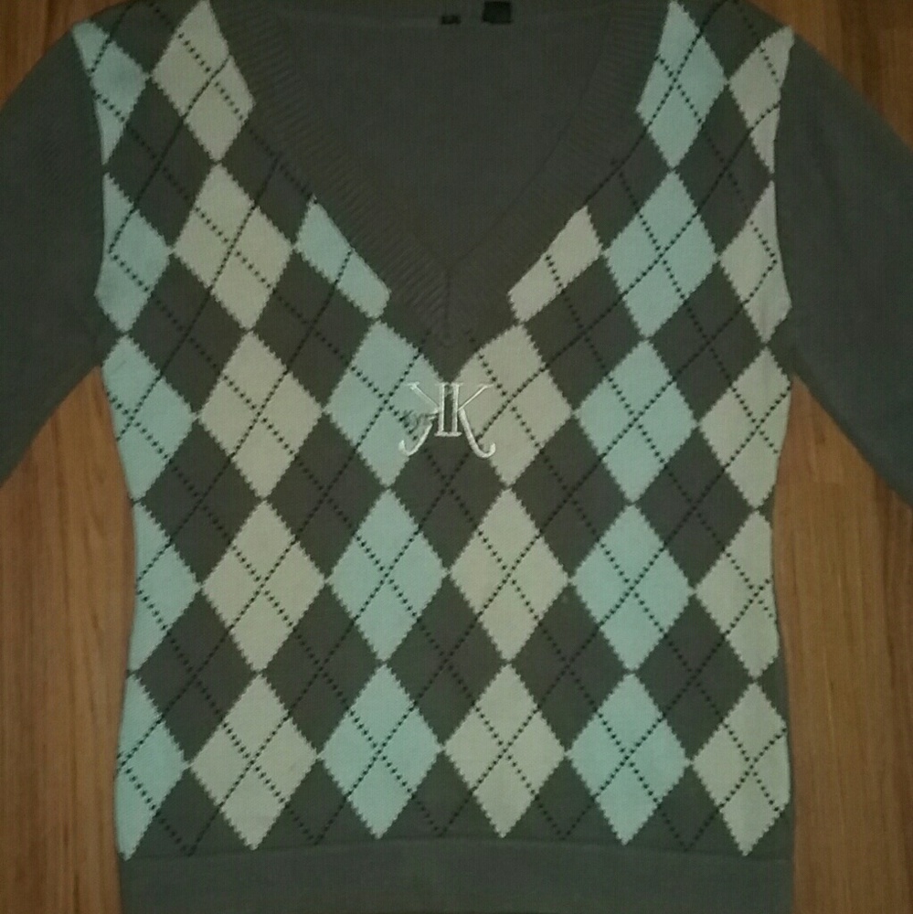 Gorgeous argyle sweater