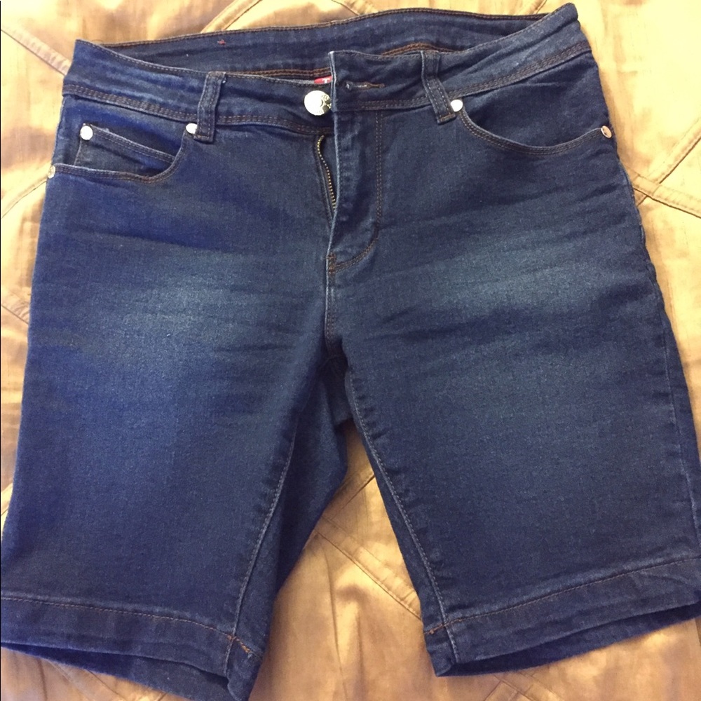 Denim shorts. Used two times.