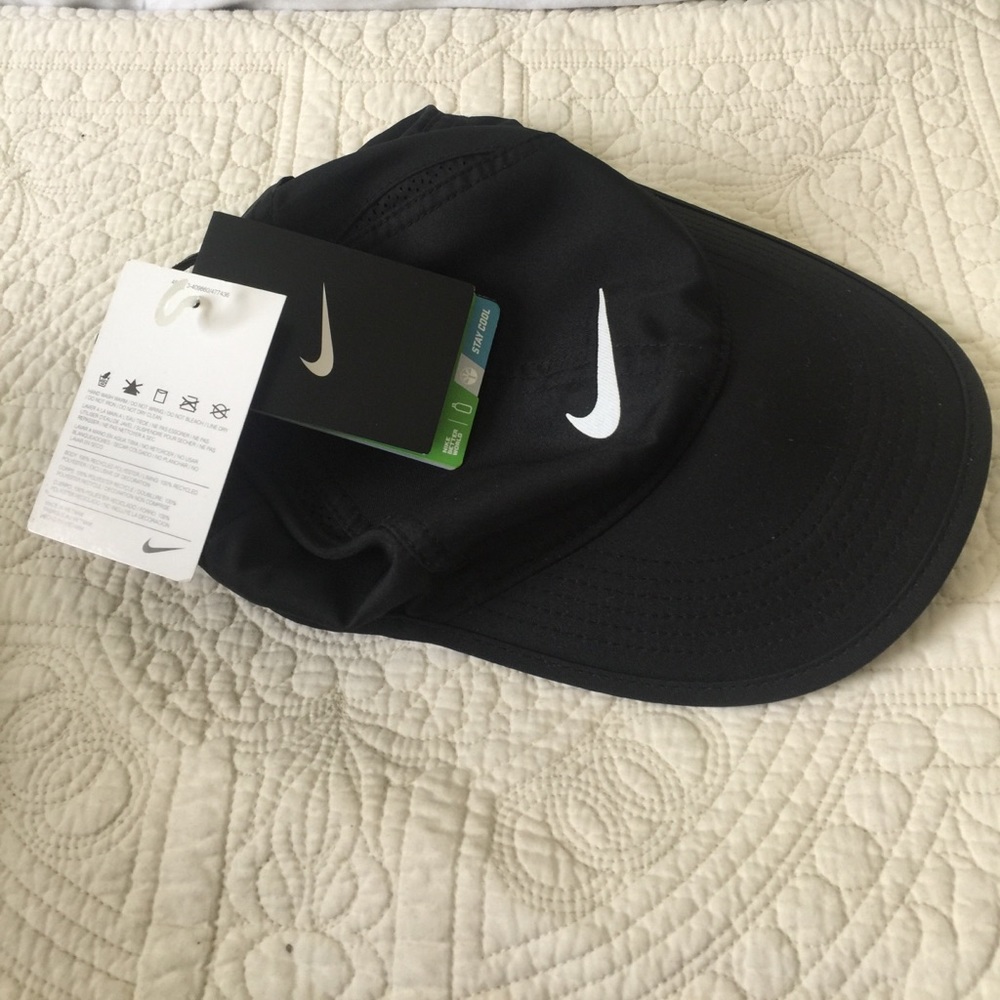 Nike hat.