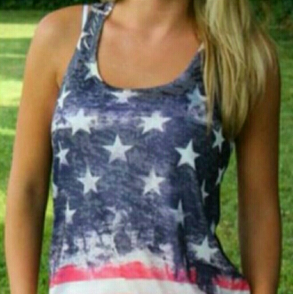 #23-Patriotic tank top