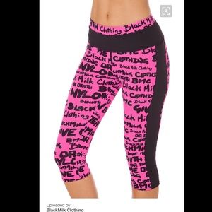 Black Milk Highlighter Pink Combat Pants