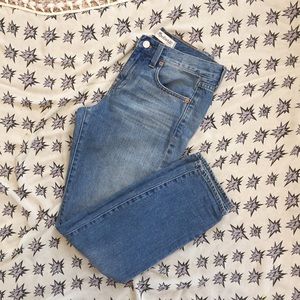 Madewell Straight-cut Jeans